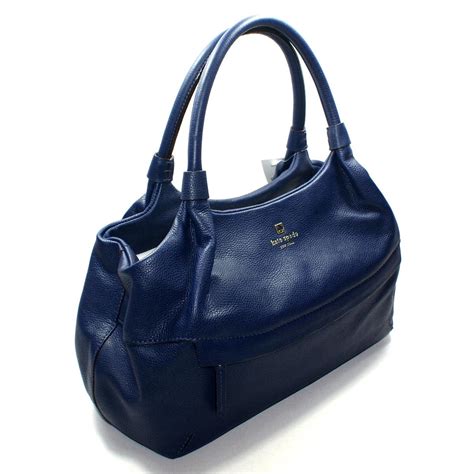 navy blue leather handbag|navy blue leather tote handbags.